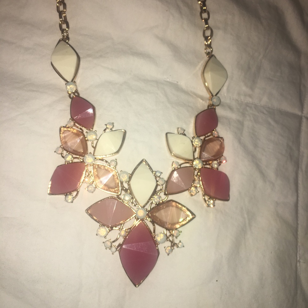 Light Pink Statement Necklaces - image 7